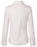 A women's long-sleeve button-up shirt in a light colour, featuring a fitted design and a back yoke. It has a logo.