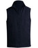 A unisex reversible vest in navy featuring a front zip closure and a collar. The product includes a logo.