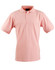 A light pink Men's Longbeach Polo with a classic collar and a logo. Perfect for casual wear.