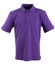 A purple Men's Longbeach Polo shirt with a classic collar and short sleeves. It features a logo on the chest.