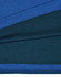 A close-up of a blue and dark green polo shirt featuring a textured fabric and a logo.