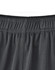 A pair of dark grey bamboo charcoal sports shorts featuring an elastic waistband and breathable fabric.