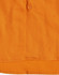 An orange work shirt with a button detail, featuring stitching and a fabric texture. It has a logo.