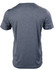 A grey short sleeve tee with a sleek design and a logo on the back.
