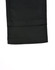 Black cotton stretch ripstop work pants featuring a clean hem and a simple design with a logo on the fabric.