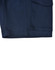 Navy blue unisex cotton stretch ripstop work shorts featuring a cargo pocket and a sturdy fabric.