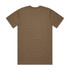 A brown Classic Tee t-shirt, featuring a plain back view without any logos or designs.
