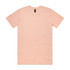 A plain peach Classic Tee T-shirt with a round neckline, featuring a logo at the collar.