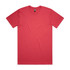 A classic red t-shirt with a round neckline and short sleeves. Features a logo on the tag.