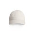 A light beige cap with a curved brim and an adjustable strap at the back. It features a logo on the front.