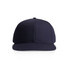 A navy blue canvas cap with a structured design and a front panel. Features a logo on the front.