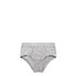 A pair of grey Y-Front Briefs featuring a solid waistband and a simple design.