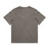 A faded grey T-shirt with a relaxed fit and short sleeves. The back is simple with no designs or logos.