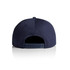 A dark navy 7-panel cap featuring a strapback closure and no visible branding on the back.