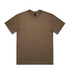 A basic, olive green Box Tee t-shirt with a crew neck and short sleeves. It features a logo on the neckline.