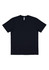 A navy blue men's short sleeve tee with a crew neck and a simple design. It features a branded label.