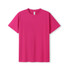 A pink modern fit T-shirt for men or unisex, featuring short sleeves and no visible logos.