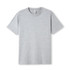 A grey modern fit T-shirt with short sleeves and a logo on the label.