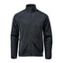 A men's Montauk fleece jacket in dark grey with a zip closure and two front pockets.