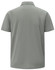 A grey men's polo shirt featuring a collar and short sleeves, displaying a simple design with a logo.