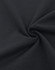 A close-up of a black heavy cotton fabric, showcasing its soft texture and smooth surface.