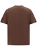 A unisex heavy cotton oversized tee in a rich brown colour, featuring a simple design with no visible logos.