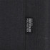 A black fabric label featuring the text "Made with Recycled Polyester." The label is sewn into the material.