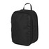 A black compression packing cube with a zipper and a top handle for easy carrying.