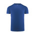 A blue men's active tee with a crew neckline and short sleeves. Features a logo on the neckline.
