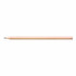 A wooden graphite pencil with a round barrel and sharpened tip, featuring a simple design and a subtle logo.