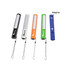 A set of COB lights in black, orange, green, and blue, each with a wrist strap and a magnet.