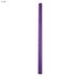 A purple stainless steel drinking straw, measuring 12mm x 215mm, featuring a logo.