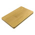 A bamboo USB flash drive with a simple, sleek design, featuring a natural wood finish.