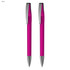 A pink pen with a silver clip, part of the COBRA MM Deluxe Pen Gift Set for office and business use.