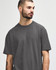 A midweight adult t-shirt in olive green, featuring a simple design and short sleeves. It has a logo on it.