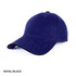 A royal blue cap with a black peak and a logo on the front. Features a classic structured design.