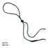 A green rope and toggle product displayed against a white background. It features a bead and adjustable ends.