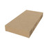 A flat, rectangular brown cardboard box with a plain surface and no visible markings.