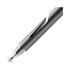 A stylus pen in a sleek metallic grey finish with a smooth tip and a clip design for easy carrying.