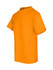 An orange men's/unisex regular T-shirt with a simple design, featuring short sleeves and a crew neck.