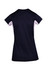 A Women's Accelerator Cool-Dry T-shirt in navy and white with a logo, featuring a fitted design and short sleeves.