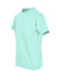 Light mint green unisex t-shirt with short sleeves and a crew neck, featuring a logo.