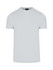 A light grey men's slim fit T-shirt with short sleeves and a simple design, featuring a logo.