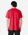 A red Gildan Ultra Cotton adult T-shirt, displayed from the back, showcasing its simple design and fit.