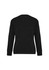 A black women's woolmix cardigan featuring long sleeves and a simple back design. It includes a branding logo.