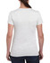A light grey Gildan Heavy Cotton Ladies' T-Shirt with a fitted shape, featuring a branding logo.