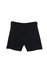 Black dress shorts with a simple design, featuring an elasticated waistband and no visible logos.