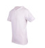 A white Men's Hanley T-shirt with a henley neckline and short sleeves, featuring a logo on the front.