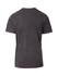 A stone wash T-shirt in black, featuring a casual short-sleeve design and a logo.