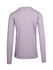 A men's/unisex long sleeve T-shirt in light grey, featuring a plain design with a logo on the back.